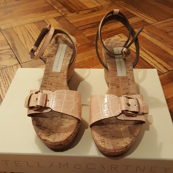 Stella McCartney Linda Vegan Croc Sandals - Sz 38 - Picture 3 of 8